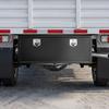 Underbody Truck Tool Box, 1219 x 457 x 457 mm Heavy Duty Steel Trailer Storage Box with Lock & Keys, Waterproof Trailer Storage Organizer Under Body