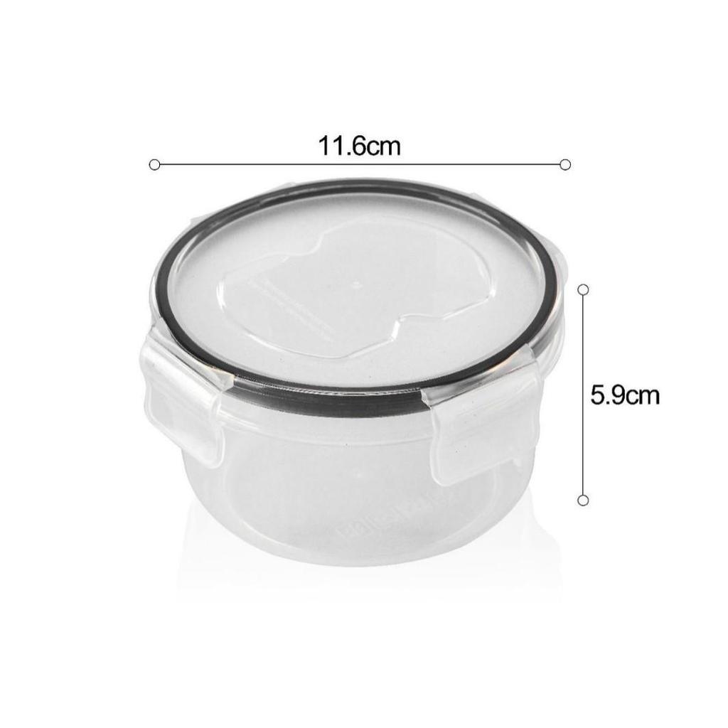 Kitchen Refrigerator Transparent PP Plastic Food Storage and Preservation Box
