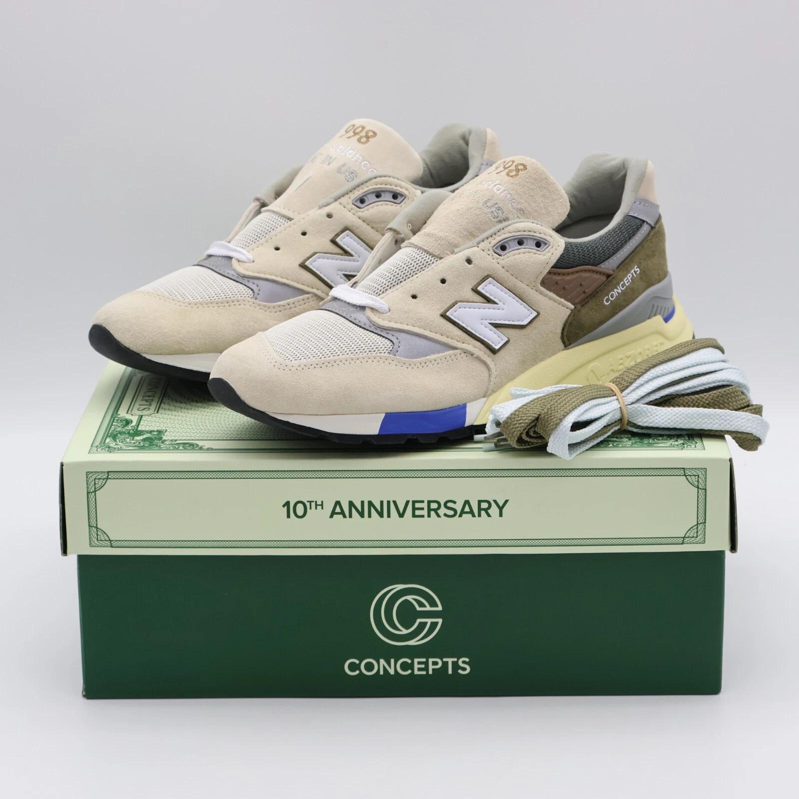 

U998CN Concepts × New Balance 998 C-Note (Чоловічі) US 9.5