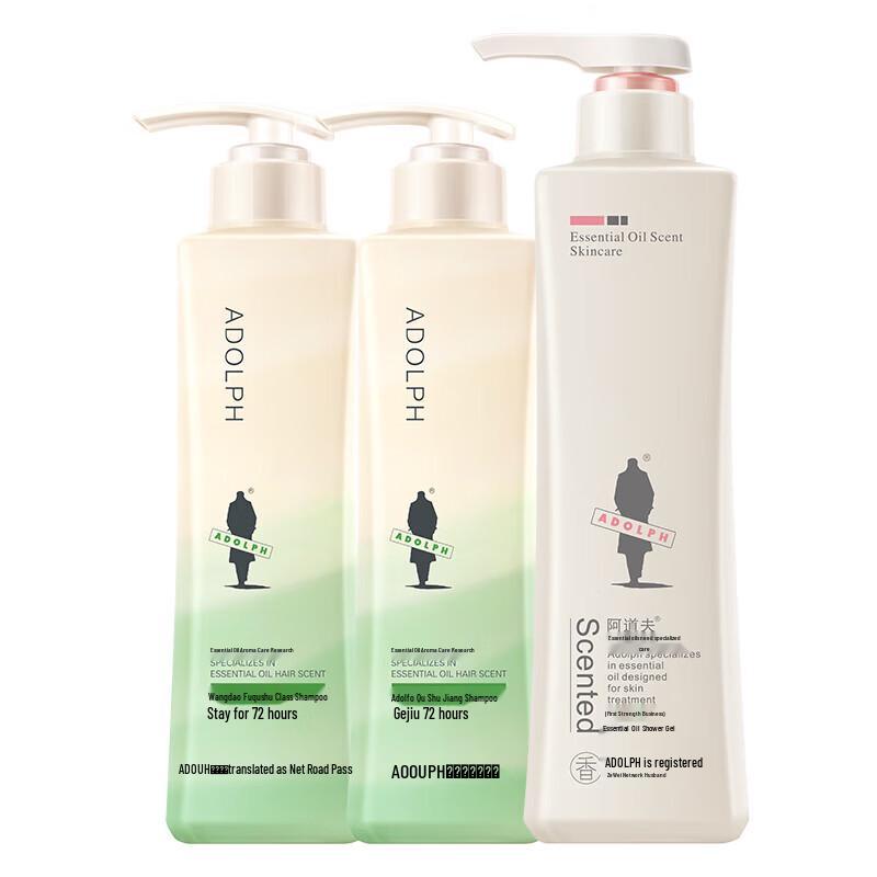 

Adov Classic Fragrance Shower Gel & Anti-Dandruff Shampoo Set
