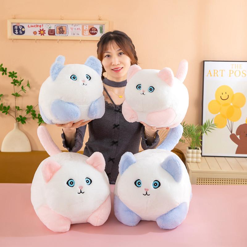 Plush Cat Toy For Girls Soft Stuffed Animal Gift For Kids