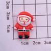 20pcs Santa Claus Phone Case Patch Mini Resin Accessories  New Year Gifts