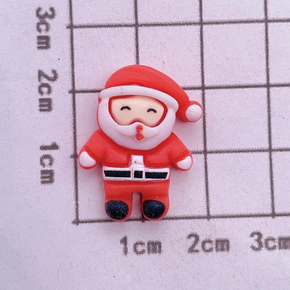 20pcs Santa Claus Phone Case Patch Mini Resin Accessories  New Year Gifts