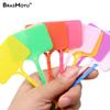 55PCS T-shaped Plastic Plant Label Waterproof Reusable Flower Vegetable Herbal Potted Classification Tag Garden Nursery Sign