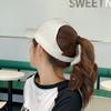 New Summer Women's High Ponytail Sun Hat Baseball Caps Sun Protection Female Sun Visor Cap Sports Running Hat with Ponytail Hole