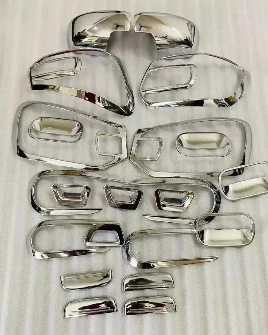 Fits Maruti Suzuki S-Presso Car Exterior Chrome Accessories Combo Kit