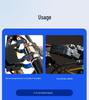 Bicycle Laser Calibrator: Durable ABS Silicone Tire Alignment Tool for Mountain and Road Bikes