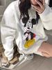Heavyweight 2024 Mickey Mouse Print Hoodie - 320g Cotton/420g Silver Fox Fleece
