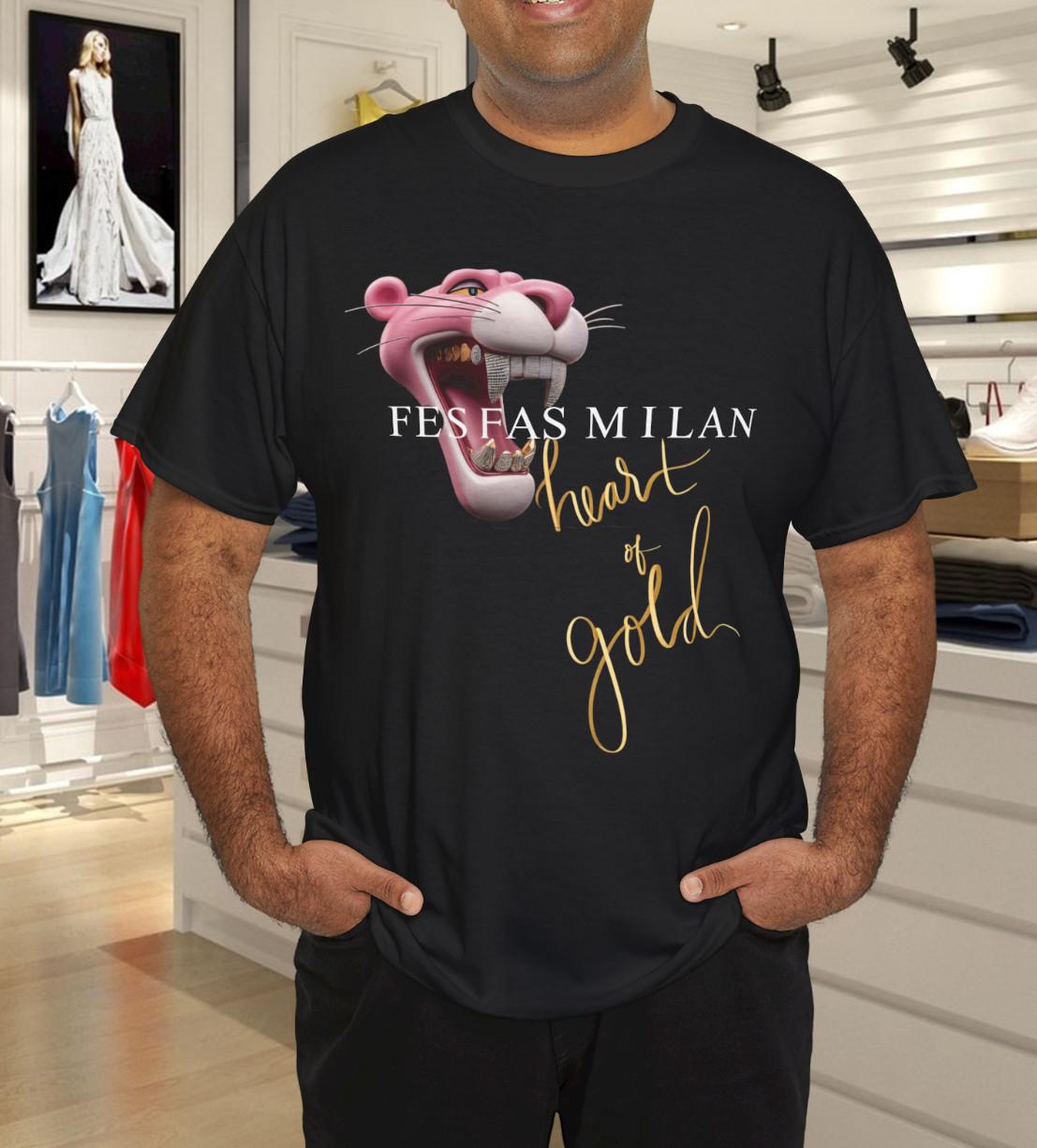 Panther Style Heart of Gold Unisex T-Shirt M