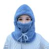 Warm Polyester Winter Hat Winter Warmer Full Face Ski Mask Caps Windproof Balaclava for Women Man