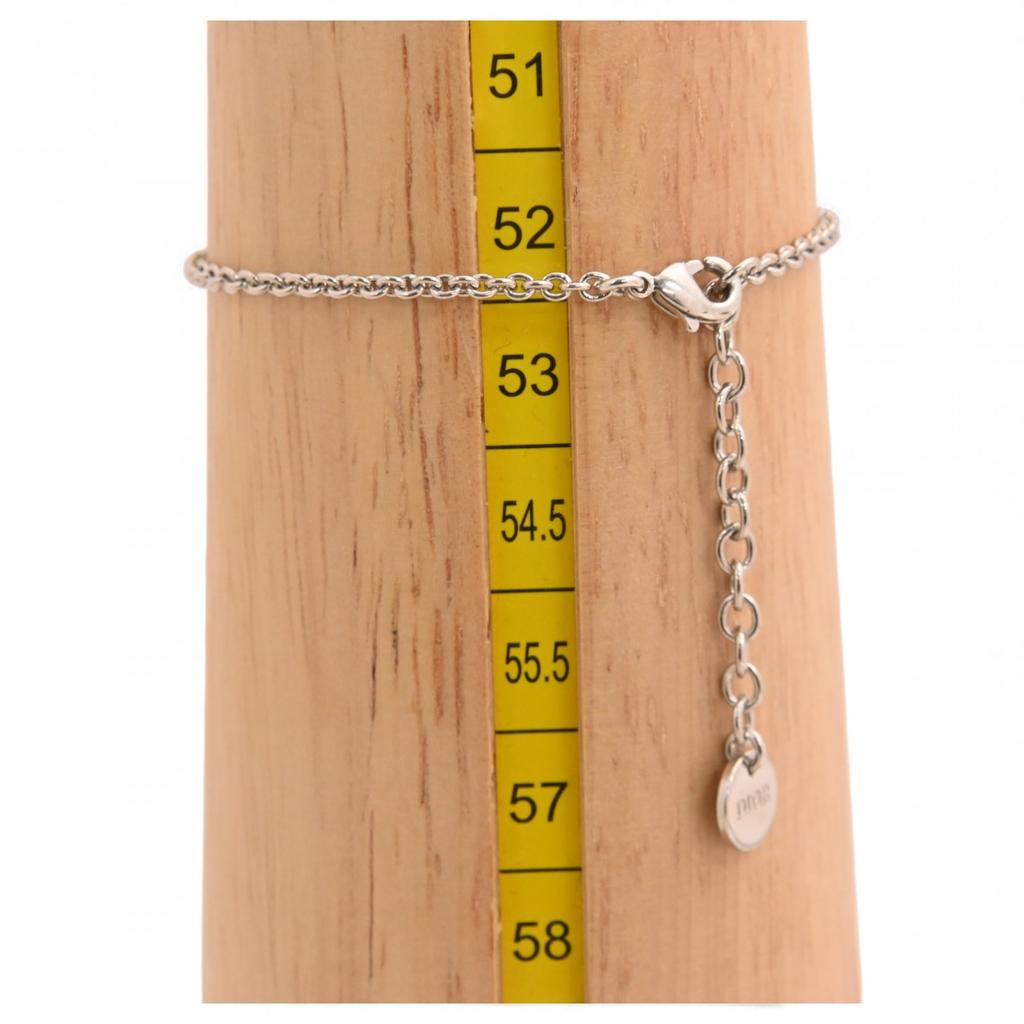 Auth DIOR Petit CD Rhinestone Bracelet Women's Jewelry Di6516bf Used