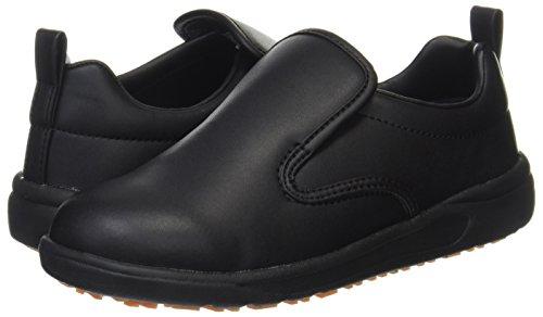 Asahi Cook 101 Commercial Kitchen Shoes, Black, Size 23.5 cm, 3E