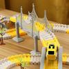 DIY Rail Track Sets Car Race Magic Brain Game Flexible Curved Creates Vehicles Toys Play Game Train Railroad for Child's Gifts