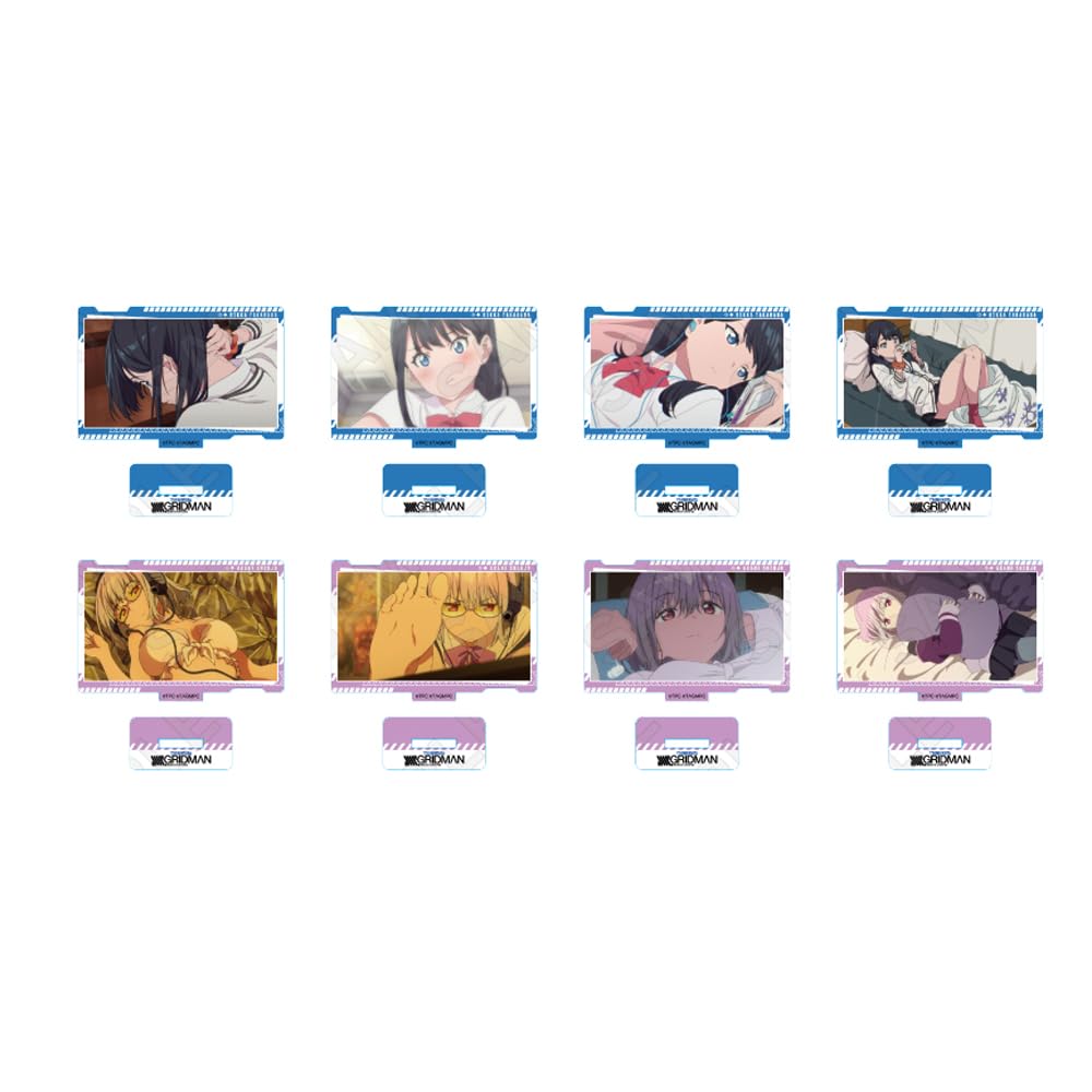 

Trading Scene Acrylic Stands Box SSSS.GRIDMAN 8-Piece