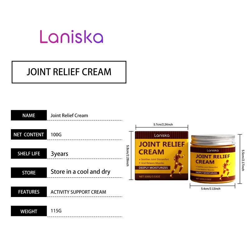 Joint Pain Relief Cream for Knee and Ankle With Enhanced Fast Acting Massage Gel for Post Workout Relief