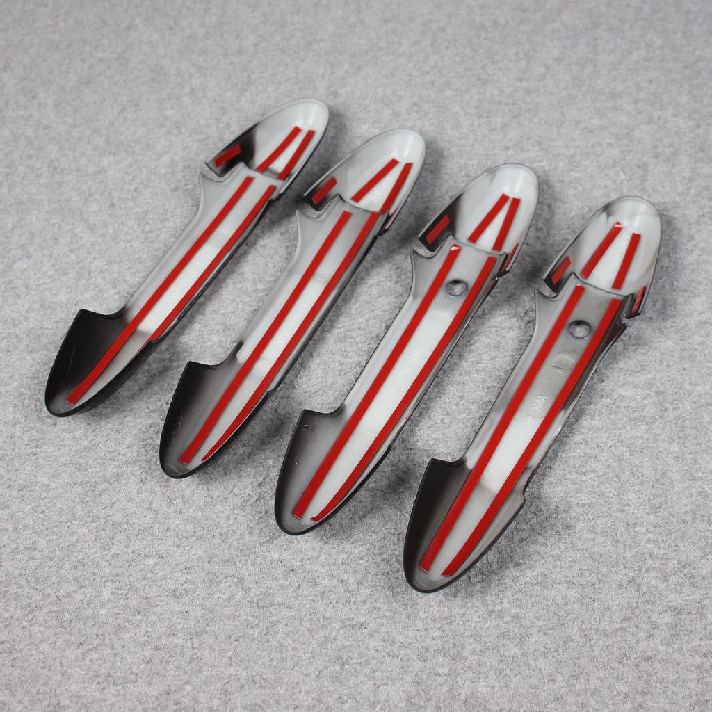 RUIQ Exterior Outer Door Handle Covers for the New Honda DG5 Full Coverage Designed Exclusively for the Honda WRV Carbon Fiber WR-V Series, Type,