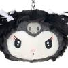 Sanrio KUROMI Face-shaped Pass Case ( KUROMI in the Moonlight ) Japan NEW
