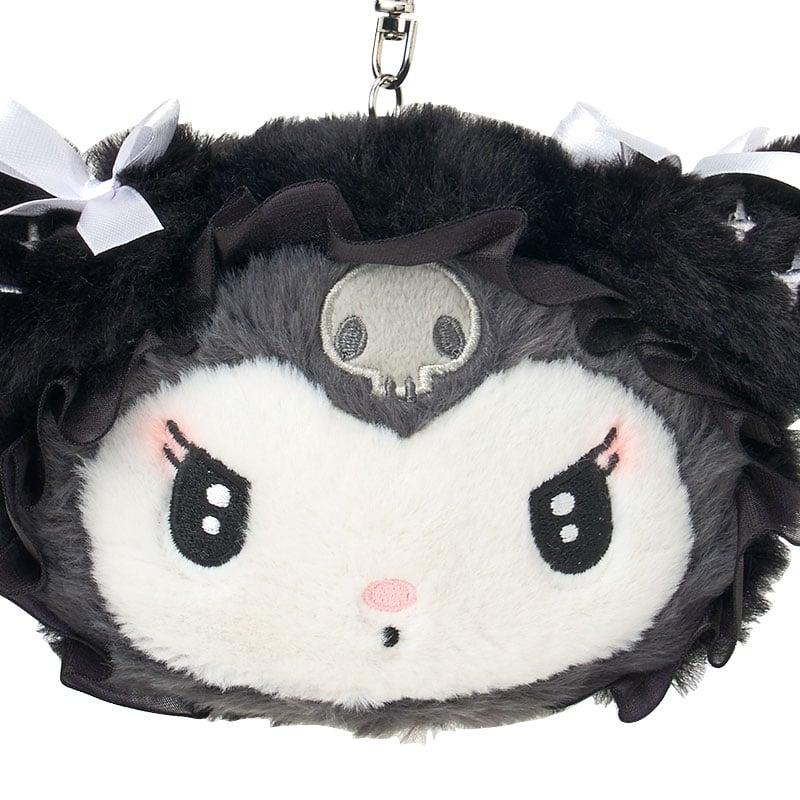 Sanrio KUROMI Face-shaped Pass Case ( KUROMI in the Moonlight ) Japan NEW
