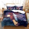 Microfiber Kara no Kyoukai Urban Supernatural Thriller Dark Town Magic Mystery Themed 3PCS Bedding 1 Duvet Cover + 2 Pillowcases