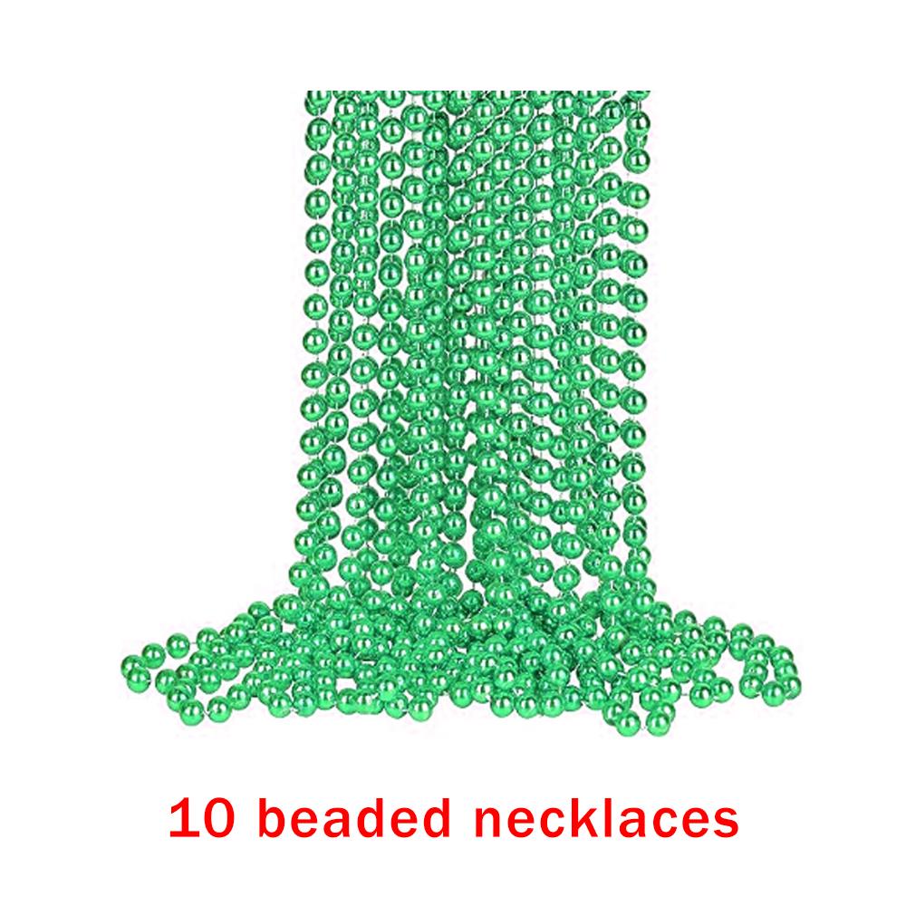 Mardi Gras Accessories Stage Costume Set Props Hats Masks Headbands Beaded Necklaces Sunglasses Socks Halloween Prop Decorations