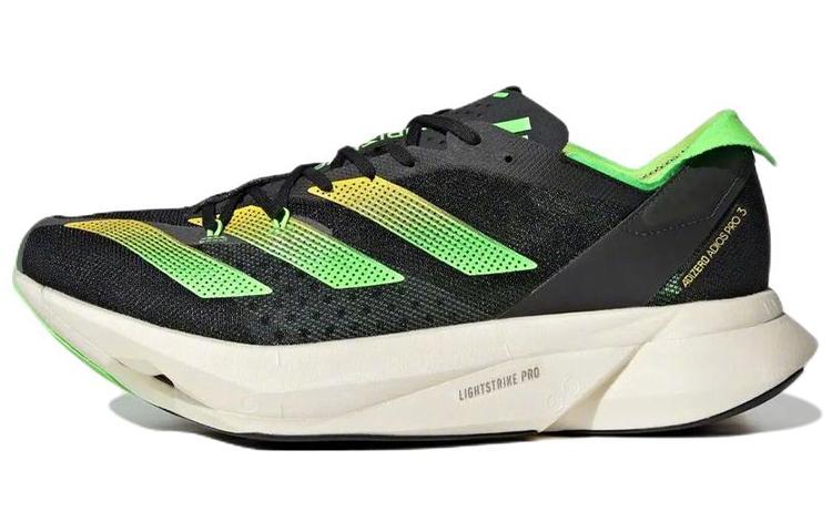 

Мужские кроссовки Adizero Adios Pro 3 Adidas Core Black Solar Green GX6251 43