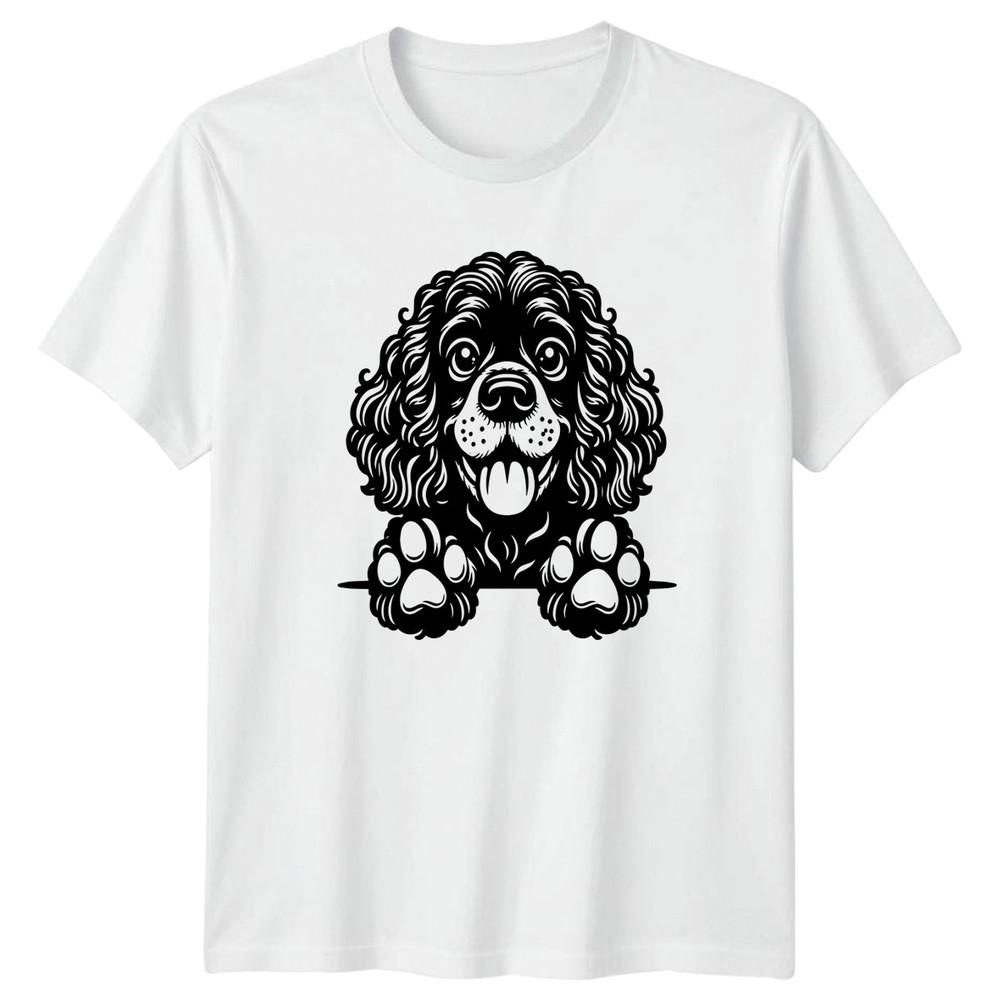 Cavalier Spaniel Dog Graphic Animals Unisexs TShirt Unisexs Tee Canine Unisex Top S