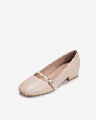 Simplet By Esquire Women Loua Strap Pumps Ivory