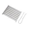 Stainless Steel Sausage Roller Rack with Comfort Handle Hot Dog Roller Grill Rack Portable Sausage Grills Holder