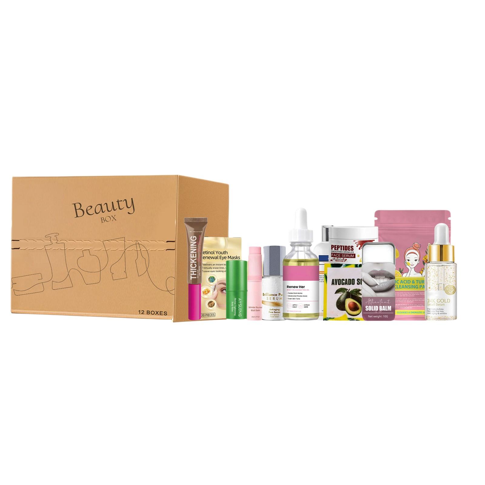 

Подарочный набор по уходу за кожей Праздничный подарочный набор по уходу за кожей 12 КОРОБОК 100 мл One Size белый