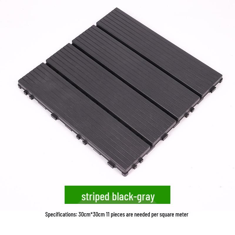 

Легко собираемое антикоррозийное дерево-пластиковое напольное покрытие для балкона, террасы и двора