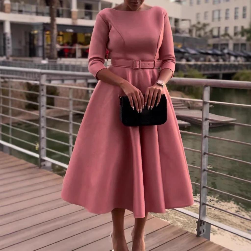 Elegant Women's Fashion Party Dress - Bridesmaid Banquet Dress