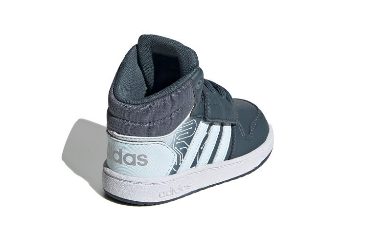 Adidas Neo Hoops Mid 2.0 I TD Mid top Skateboard Shoes Blue White Infant And Toddler FW4925