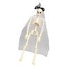 Realistic Plastic Skeleton Bride/Groom Skull Halloween Decoration For Indoor Outdoor Party Scary Theme Events