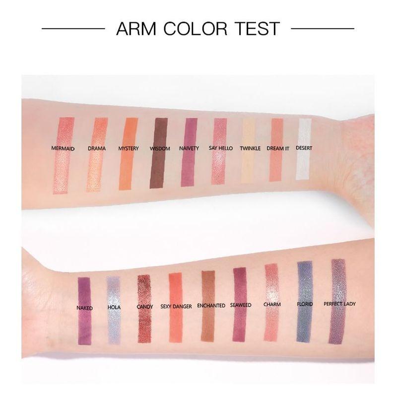 Pudaier - Fish Scale HD 18-Color Eyeshadow Palette