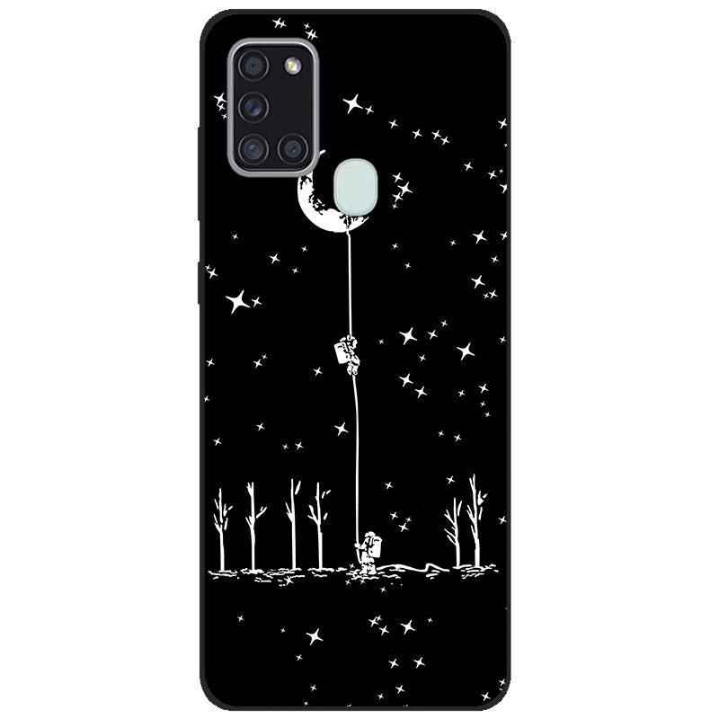 For Samsung A21s SM-A217F/DSN Back Cover tpu Soft Silicone Phone Case For Samsung Galaxy A21s Case Mobile Phone black coque new