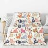 Capybaras Blanket Gift for Girls Boys KidsCute Capybara Gifts for Women MenSoft Flannel Capybaras Blanket onCouch Bed blanket