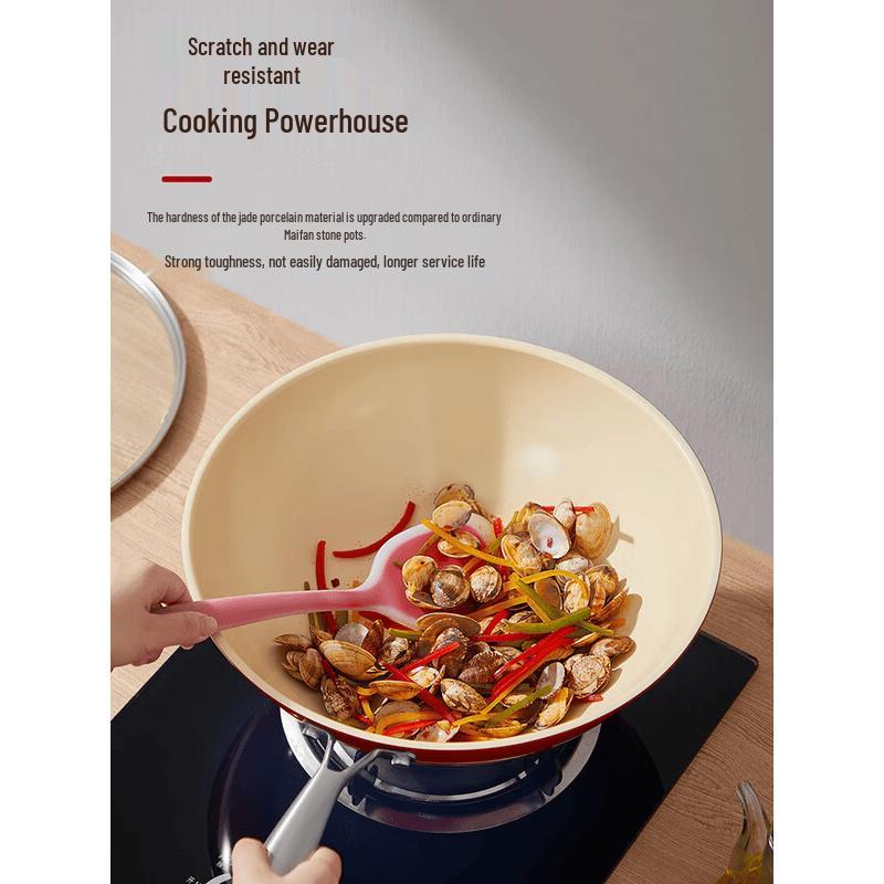 COOKER KING 32cm Non-stick Induction Stir-fry Wok