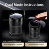 Ashtray Automatic Opening Closing Infrared Sensor USB Rechargeable Smokeless Light-Sensitive Mirror Ashtray Interior Accessory