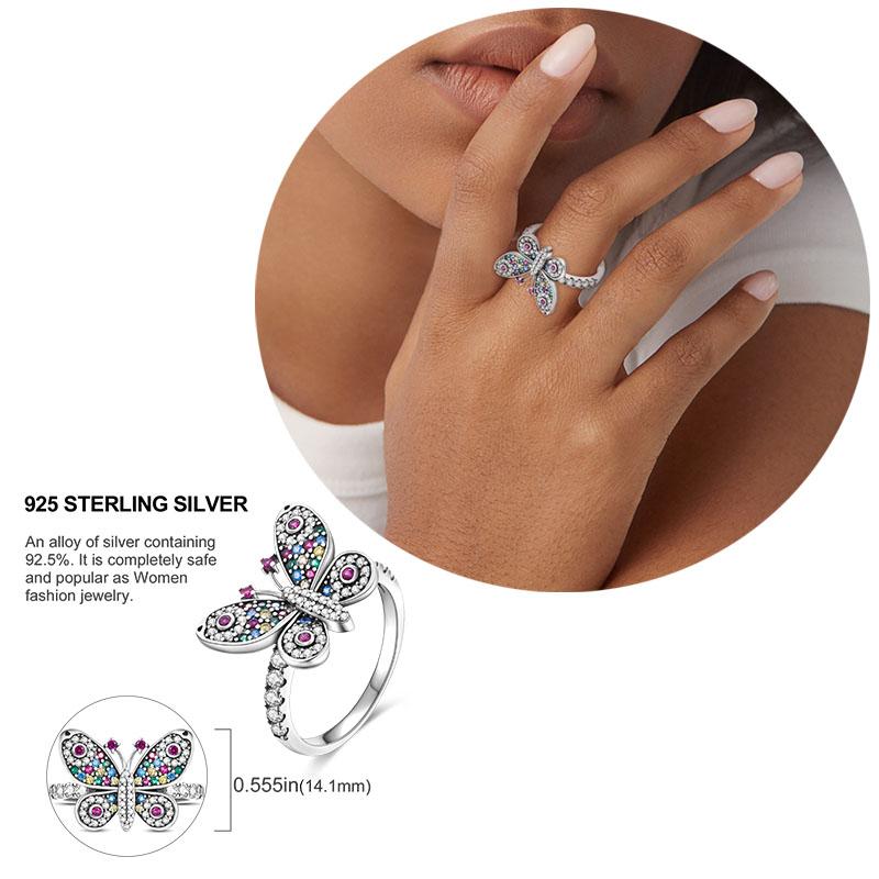 copper Women Rings Crown Heart Zircon Fashion Authentic Finger Ring Anniversary Engagement Wedding Luxury Jewellery