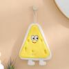 Cute Cartoon Quick-Dry Hanging Towel - Thickened Coral Fleece for Kitchen & Bathroom Use
