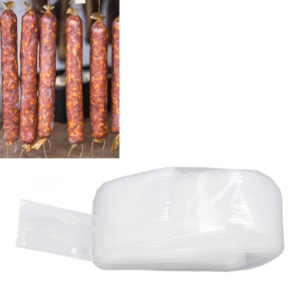 Sausage Stuffer Casing Set Food Grade Plastic Inedible Ham Sausage Casing Kitchen Accessories for Household Use