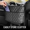 Multifunctional Car Seat Armrest Double Pocket Organizer