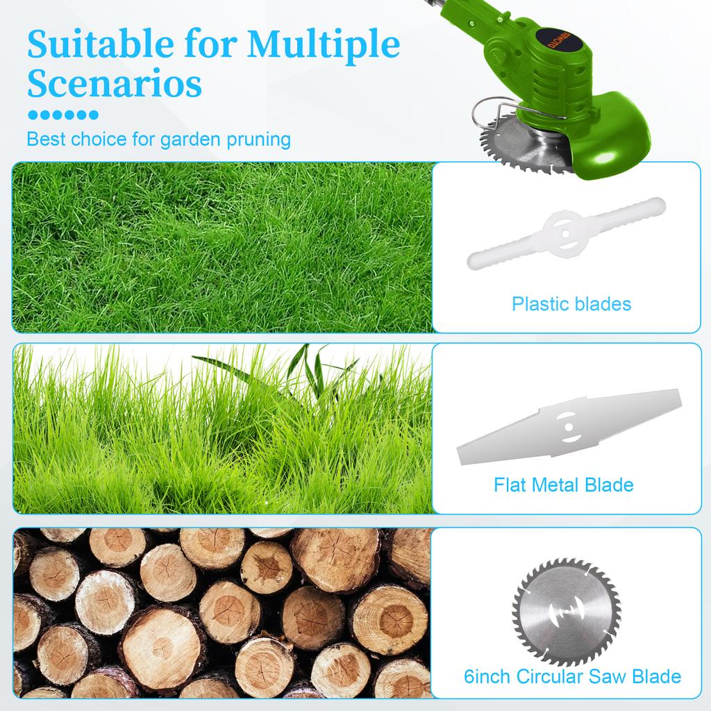 Easy And Efficient Cordless Electric Mower For Lawn Care Brushless Motor Lithium Battery Weeder