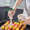 High-Temp Resistant Silicone Oil Brush Bottle - Food-Grade, Retractable for Kitchen BBQ