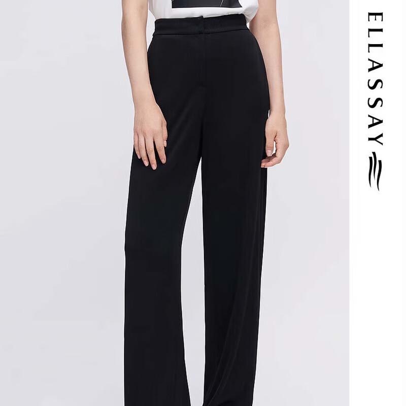 ELLASSAY Women's Spring/Summer Elastic Long Pants