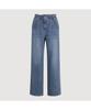 LUCKY CHOUETTE Waist Banding Denim Pants (Blue)_Lfpds25290Bux