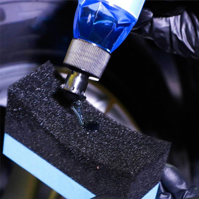 Car Tire Shine 100ml High Gloss Dressing Agent Black Shine Wheel Cleaner For Auto Detailing Wheel Cleaning Daily Maintenance