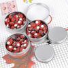 20 Pcs 30ml Aluminum Tin Jars, Round Aluminum Tin Cans Cosmetic Containers