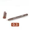 Japanese Colored Hook Line Pen Waterproof Art Supplies Anime Architectural Design Ink Tube Drawing Pen Watercolor Outline Marker