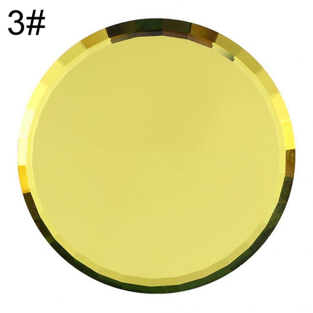 Mirror Glass Palette False Nail Tips Display